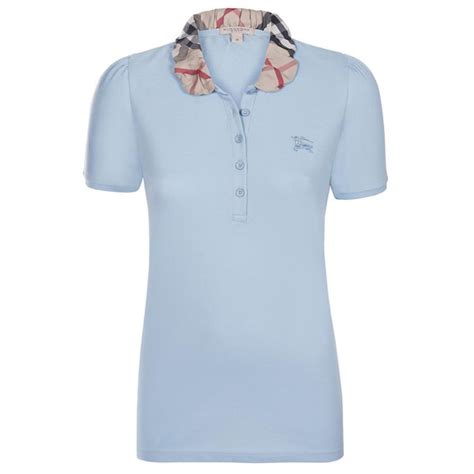 burberry light blue polo|polo burberry original.